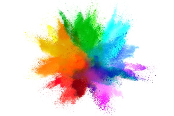 kleuren explosie