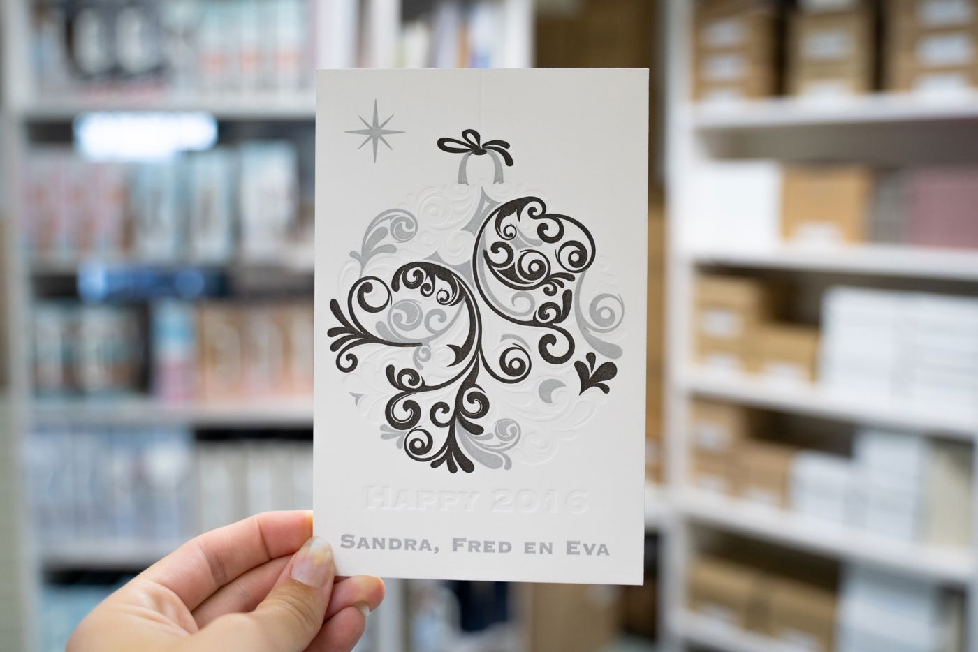 Drukwerk kaart uitnodiging