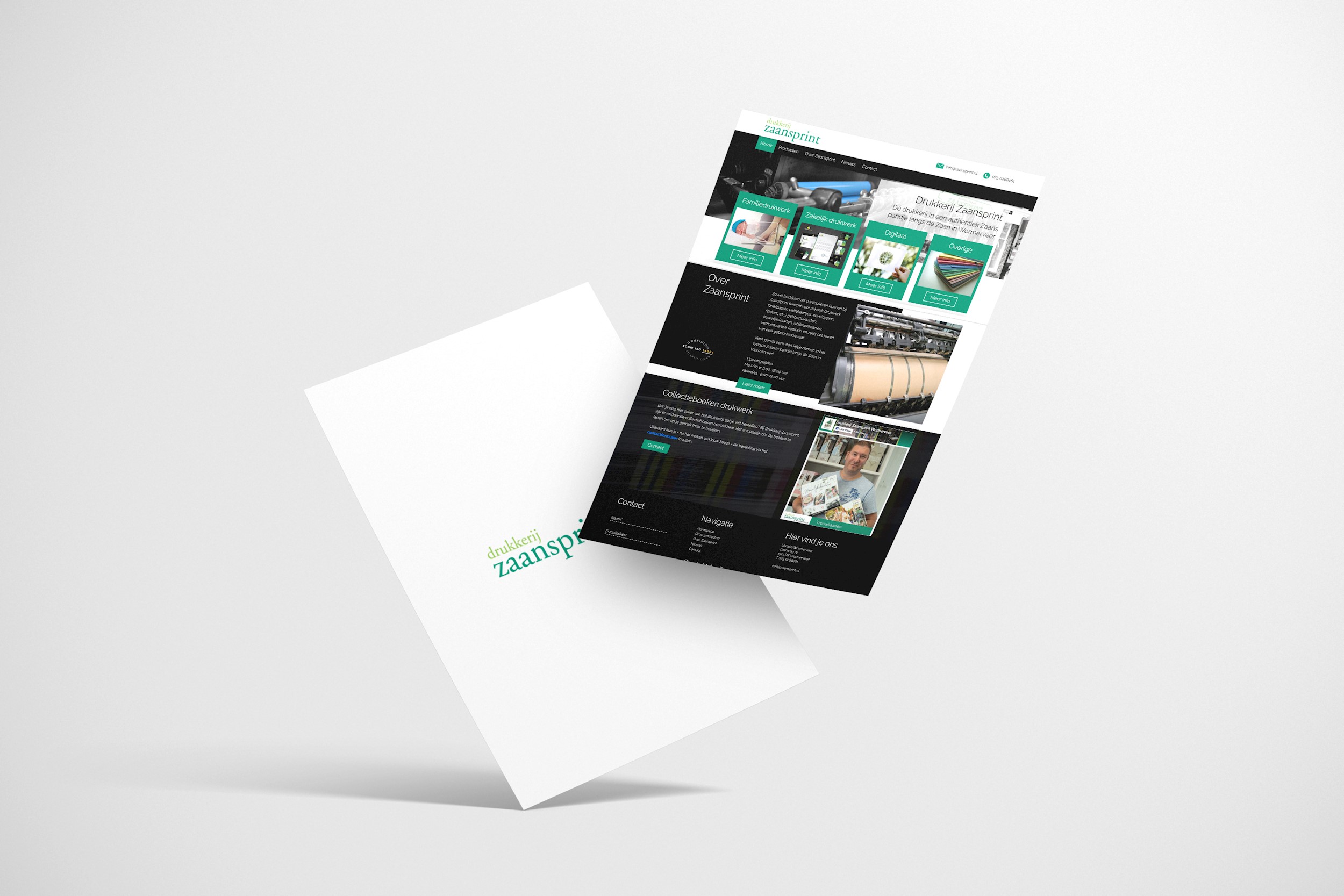 drukwerk flyer drukkerij zaansprint