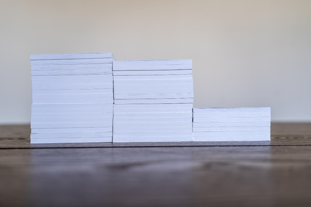 stapels papier
