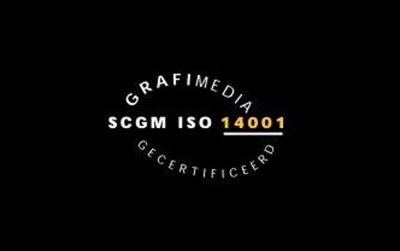 Logo Grafimedia 14001 certficaat Logo Grafimedia 14001 certficaat