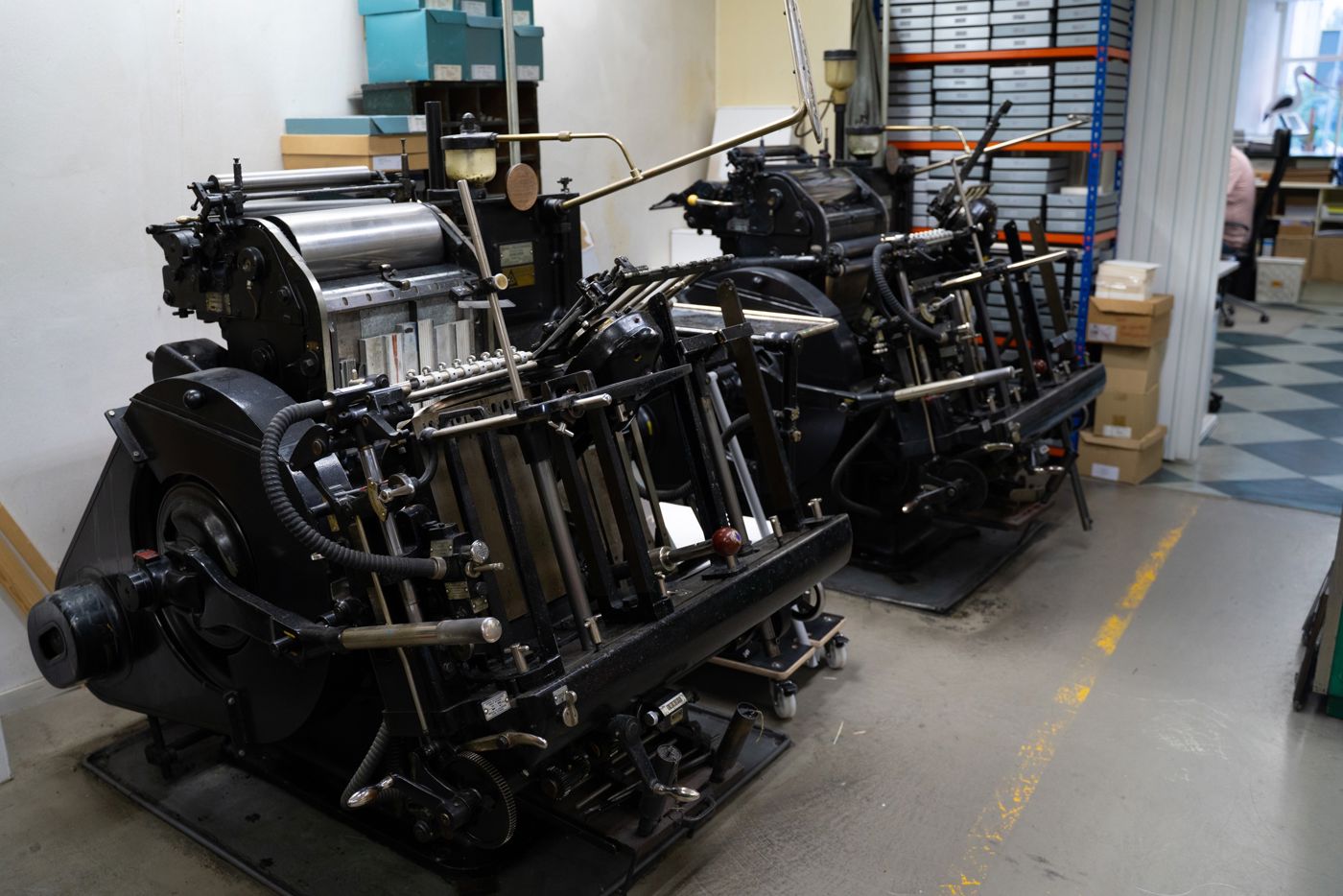 Drukkerij printer machines Zaansprint